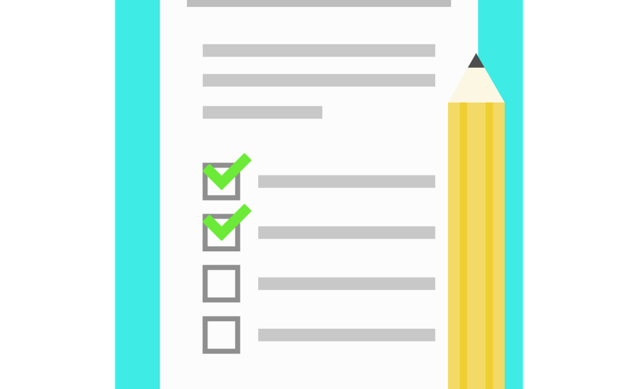 Free list notes icon illustration