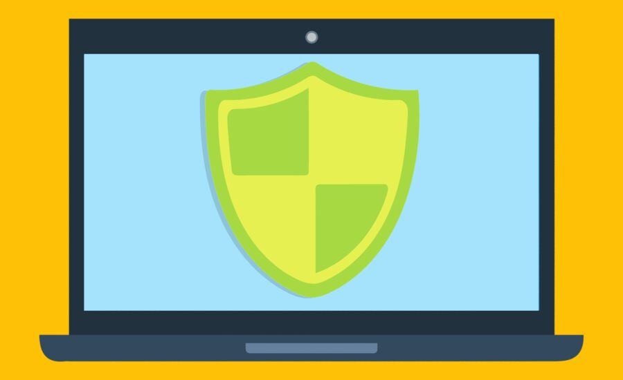 Free antivirus security privacy illustration